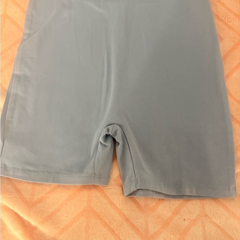 Active Basic Sky Blue Romper - image 2